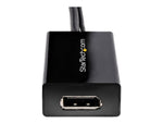 Adaptador dvi a displayport - USB 2.0 startech macho - hembra · negro