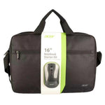 Maletin Acer para portatil 16 pulgadas negro + raton