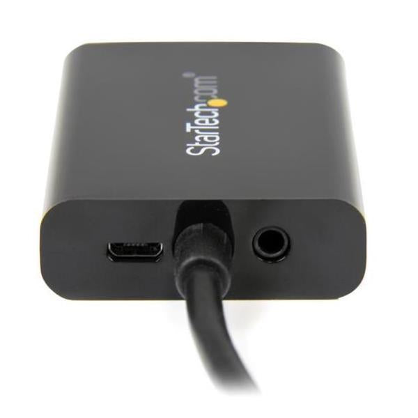 Adaptador HDMI a vga · jack 3.5mm · micro USB tipo b startech 25cm · macho - hembra · negro