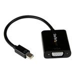 Adaptador mini dp a vga startech 22cm · macho - hembra · negro
