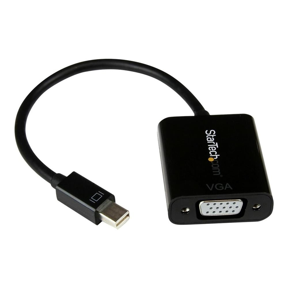 Adaptador mini dp a vga startech 22cm · macho - hembra · negro