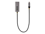 Adaptador de red USB tipo c a RJ45 startech macho - hembra · gris