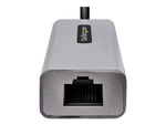 Adaptador de red USB tipo c a RJ45 startech macho - hembra · gris