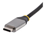 Adaptador de red USB tipo c a RJ45 startech macho - hembra · gris