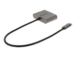 Adaptador USB tipo c a USB tipo c - USB tipo a · HDMI startech macho - hembra · gris