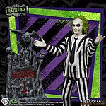 Figura mezco toyz beetlejuice 5 points beetlejuice striped suite 9.5cm