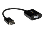 Cable displayport a vga startech 10cm · macho - hembra · negro
