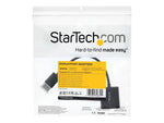 Cable displayport a vga startech 10cm · macho - hembra · negro