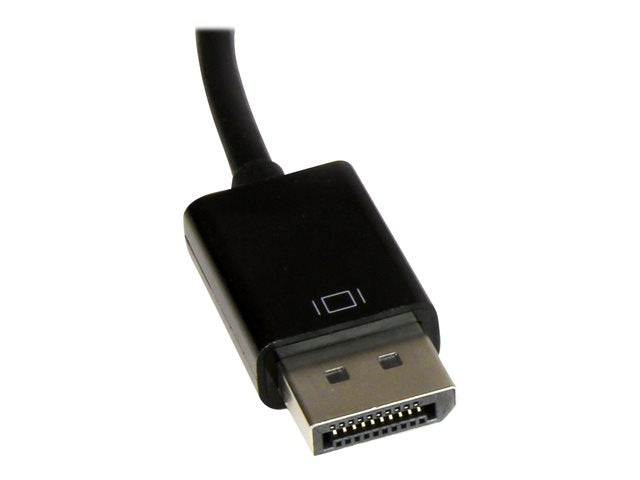 Cable displayport a vga startech 10cm · macho - hembra · negro