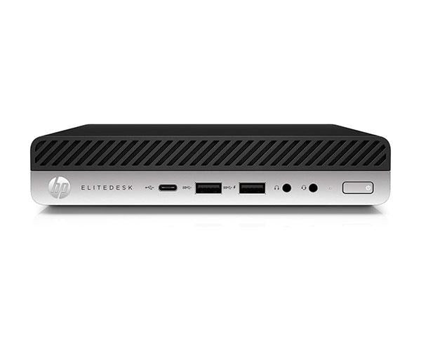 Ordenador reacondicionado mini HP prodesk 400 g5 - i5 - 8th - 8GB - 256GB NVMe - win 11 pro - sin cable trebol - sin vga