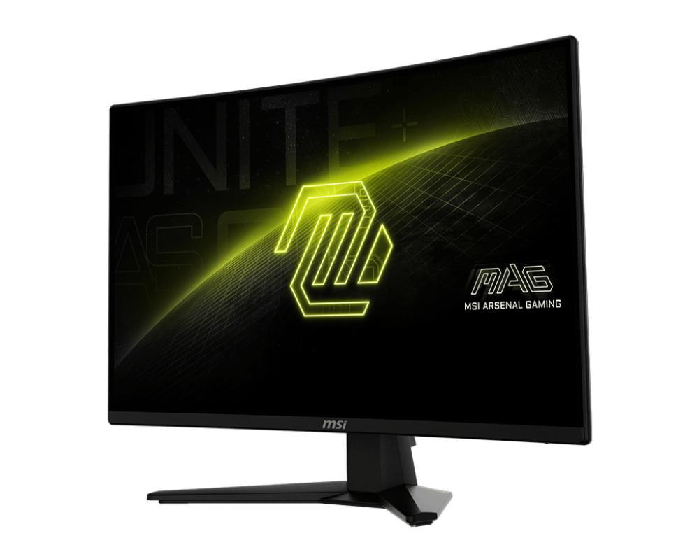 Monitor LED gaming 27 pulgadas MSI mag274cqf curvo · VA · wqhd · dp · HDMI · 180hz · 0.5ms · vesa 100x100