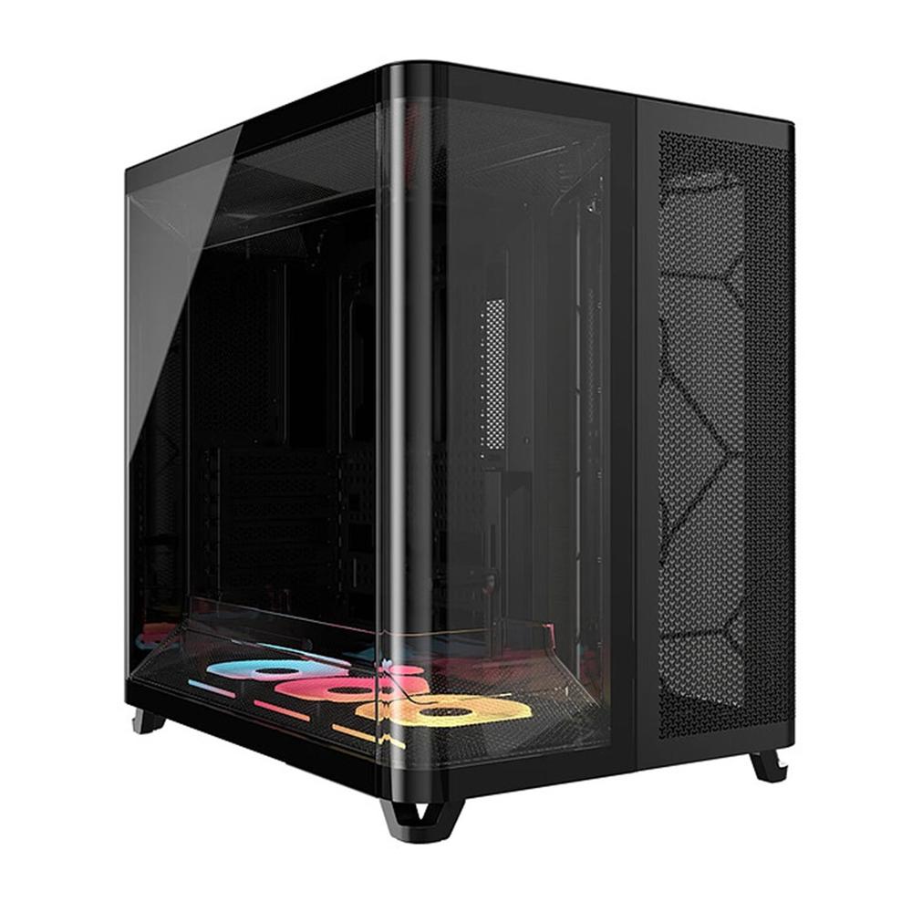 Caja ordenador Corsair air 5400 rs - r argb ATX cristal templado negra