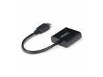 Adaptador HDMI a vga startech 18.95cm · macho - hembra · negro