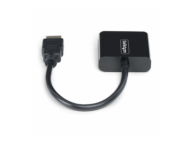 Adaptador HDMI a vga startech 18.95cm · macho - hembra · negro