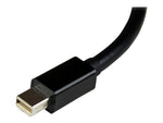 Adaptador mini dp a dvi startech 17cm · macho - hembra · negro