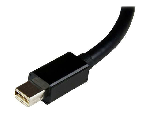 Adaptador mini dp a dvi startech 17cm · macho - hembra · negro