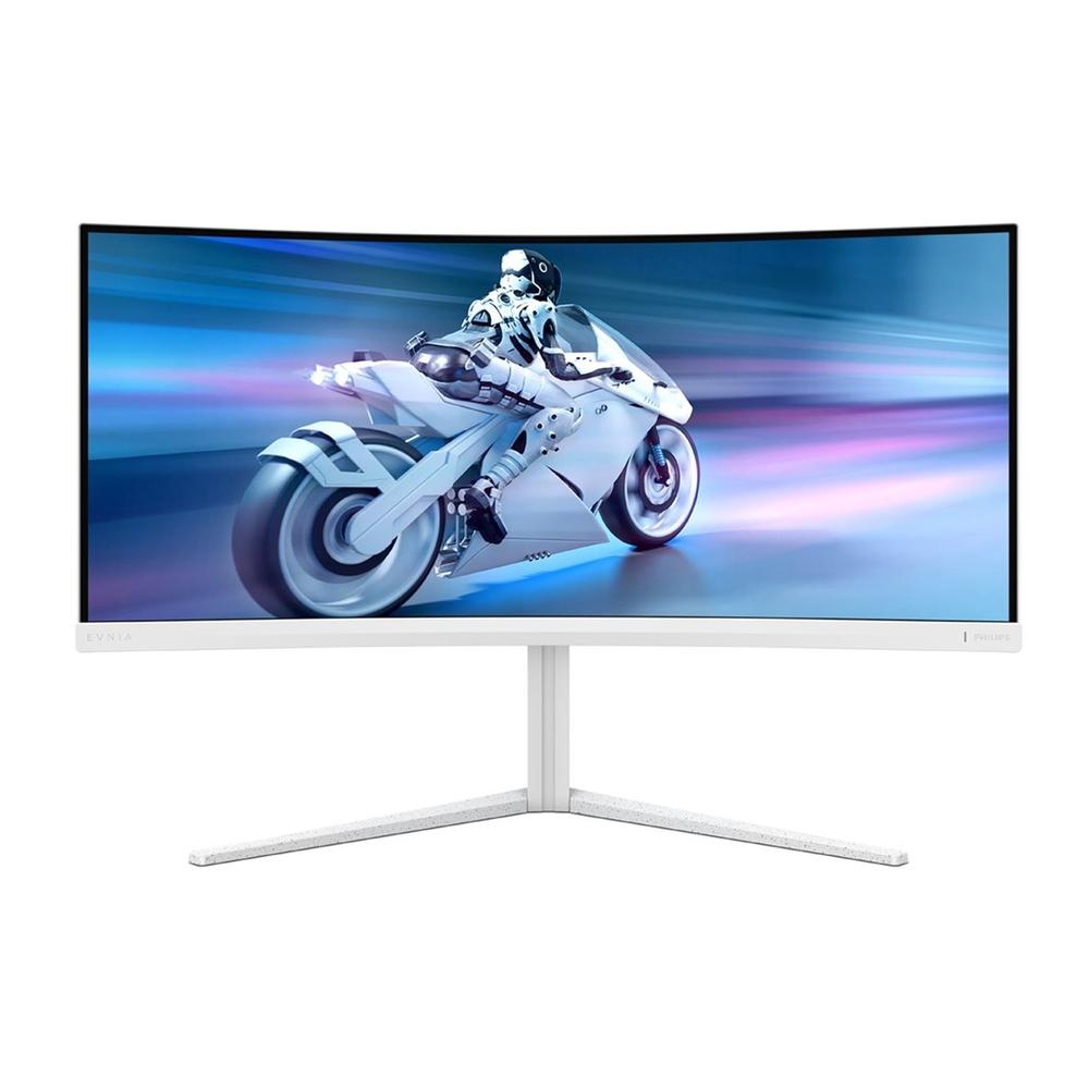 Monitor LED gaming 34 pulgadas Philips 34m2c5501a - 00 curvo · fast VA · wqhd · dp · HDMI · 180hz · 0.5ms · vesa 100x100