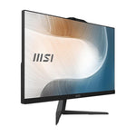 Ordenador all in one MSI am242 - 1897xe i5 - 1235u · 8GB · SSD 512GB · 23.8 pulgadas · freedos negro