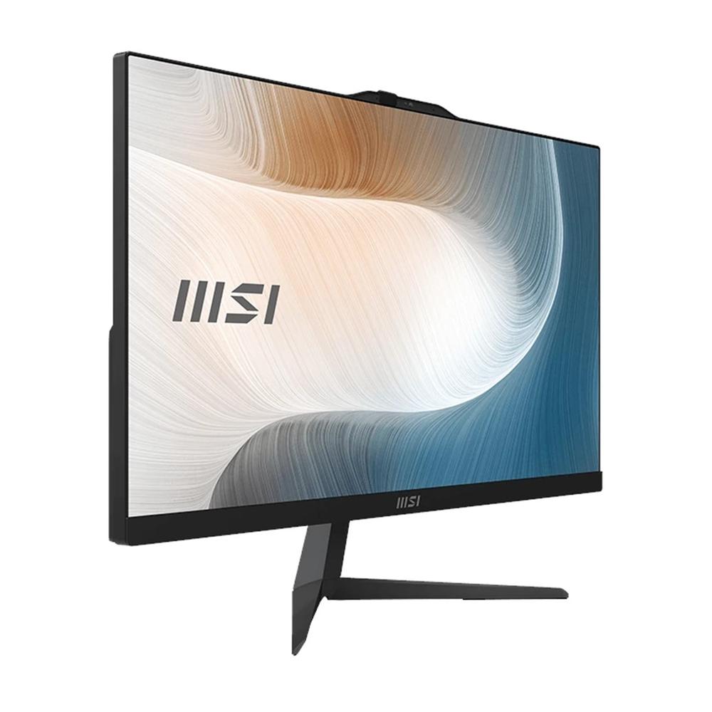 Ordenador all in one MSI am242 - 1897xe i5 - 1235u · 8GB · SSD 512GB · 23.8 pulgadas · freedos negro