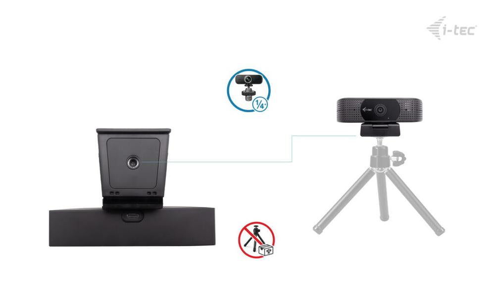 Webcam i - tec solomon 500 4K UHD 8.29mpx