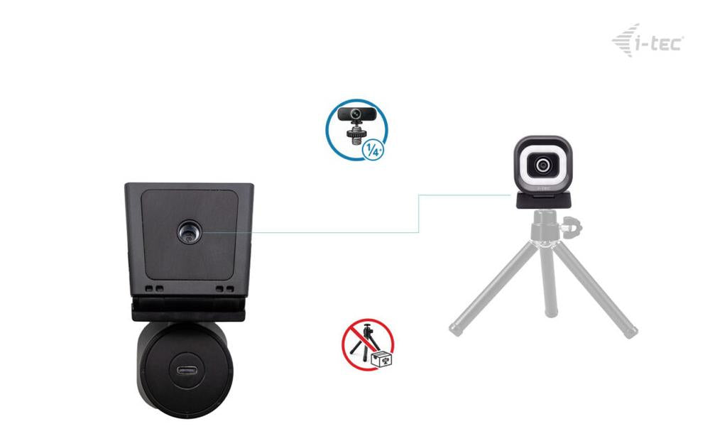 Webcam i - tec solomon 700 4K UHD 8.29mpx