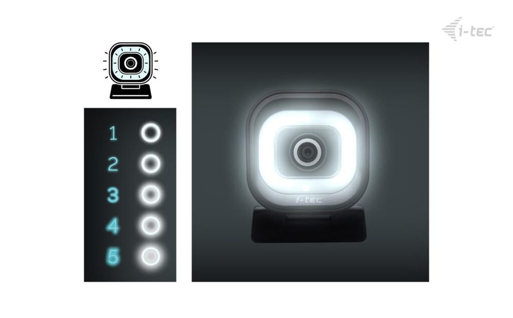 Webcam i - tec solomon 700 4K UHD 8.29mpx