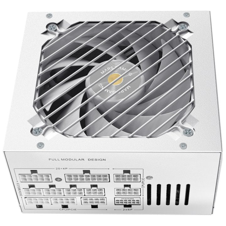 Fuente alimentacion mars gaming mpb1200psiw ATX 1200w blanca