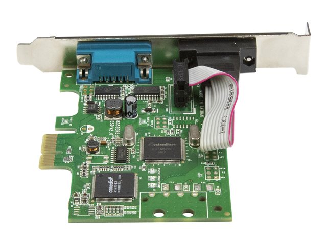 Tarjeta red startech pex2s1050 2x rs232 pci express
