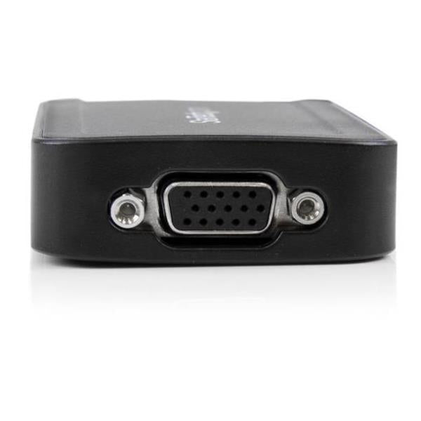 Adaptador USB a vga startech macho - hembra · negro