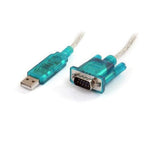 Cable db9 a USB tipo a startech 0.9m · macho - macho · gris