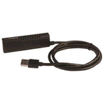 Cable USB 3.1 10GB a SATA startech 0.85m · macho · hembra · negro