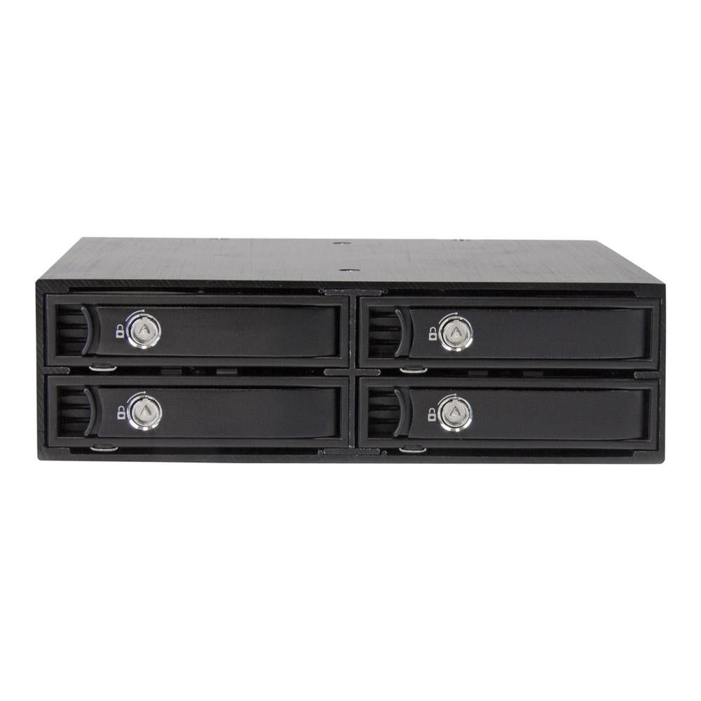 Rack movil startech 5.25 pulgadas 4x 2.5 pulgadas