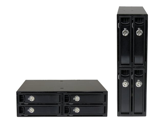 Rack movil startech 5.25 pulgadas 4x 2.5 pulgadas