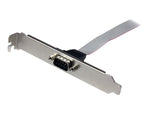 Bracket db9 a idc10 startech 0.41m · macho - hembra · gris