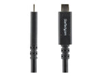 Cable USB tipo c startech 1.8m · macho - macho · negro