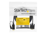 Cable HDMI - micro USB tipo b a vga startech 2m · macho - hembra - macho · negro