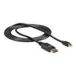 Cable mini dp a displayport startech 1.8m · macho - macho · negro