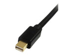 Cable mini dp a displayport startech 1.8m · macho - macho · negro