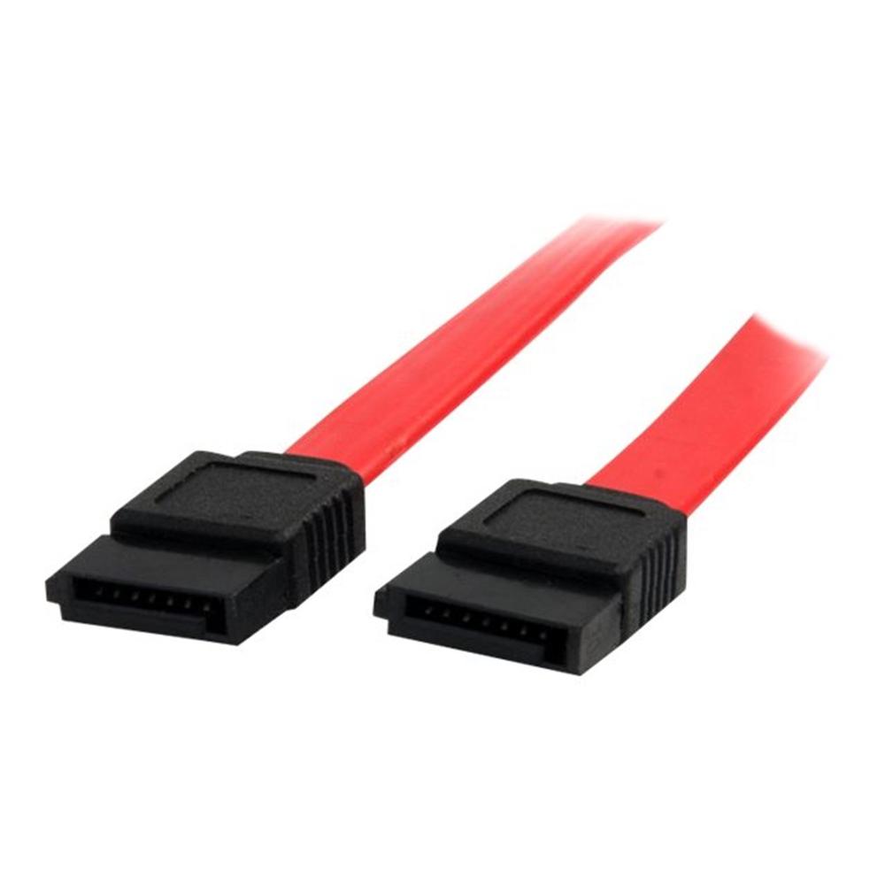 Cable SATA startech 0.9m · hembra - hembra · rojo