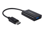 Adaptador displayport a vga startech 0.184m · macho - hembra · negro + cable micro USB tipo b a USB tipo a