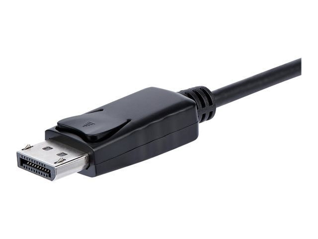 Adaptador displayport a vga startech 0.184m · macho - hembra · negro + cable micro USB tipo b a USB tipo a