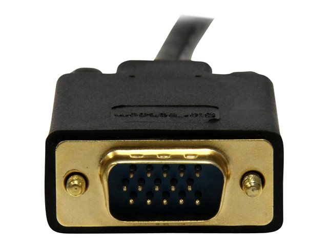 Cable displayport a vga startech 1.83m · macho - macho · negro