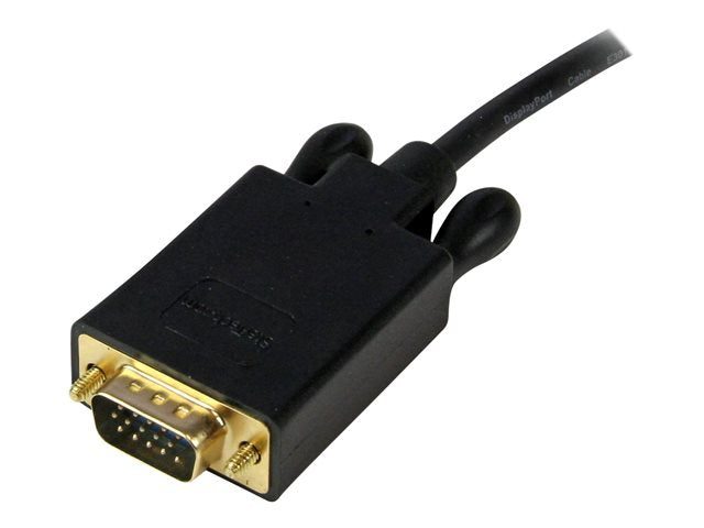Cable displayport a vga startech 1.83m · macho - macho · negro