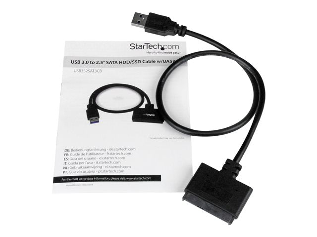 Cable USB 3.0 a SATA 6GB - s startech para disco duro 2.5 pulgadas