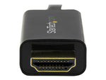 Cable mini dp a HDMI startech 1m · macho - macho · negro
