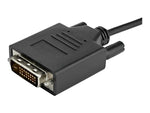 Cable USB tipo c a dvi - d startech 2m · macho - macho · negro