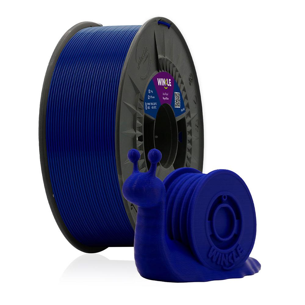Filamento azul royal Winkle pla - hd - 1.75mm - impresora 3d - 1 kg