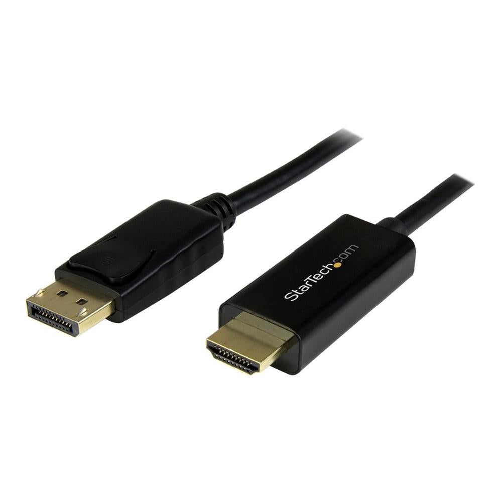 Cable displayport a HDMI startech 3m · macho - macho · negro