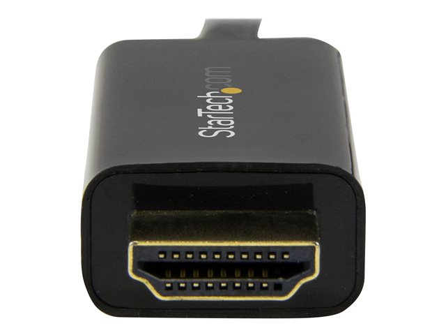 Cable displayport a HDMI startech 3m · macho - macho · negro