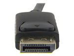 Cable displayport a HDMI startech 3m · macho - macho · negro